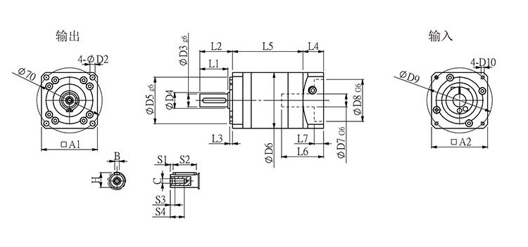 數控彎管行星伺服減速機參數